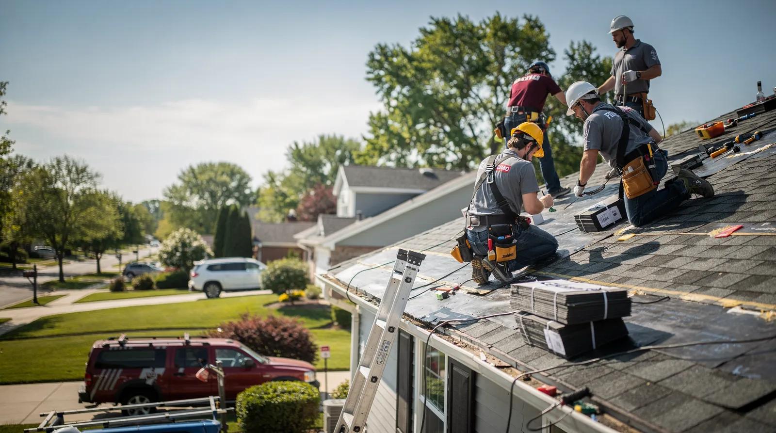 Roof Repair in Polk City, IA around you